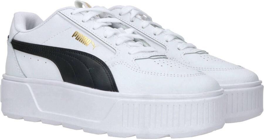 Puma Kar Rebelle Unisex Schoenen Wit Maat: 35.5 Leer Foot Locker - Foto 15