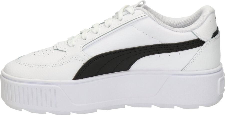 Puma Kar Rebelle Unisex Schoenen Wit Maat: 35.5 Leer Foot Locker - Foto 17