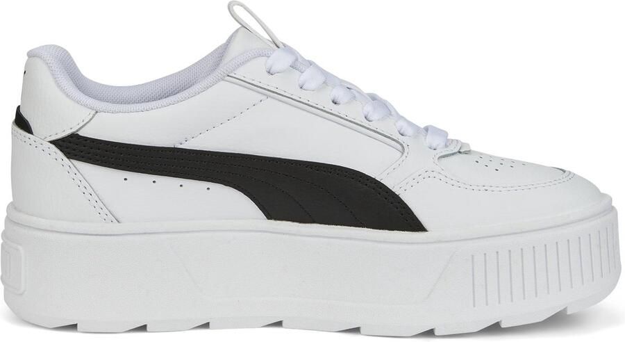 Puma Kar Rebelle Unisex Schoenen Wit Maat: 35.5 Leer Foot Locker - Foto 13