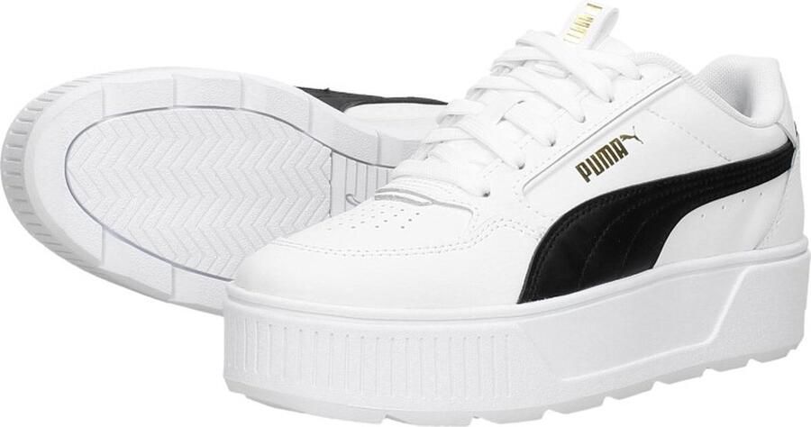 Puma Kar Rebelle Unisex Schoenen Wit Maat: 35.5 Leer Foot Locker - Foto 16