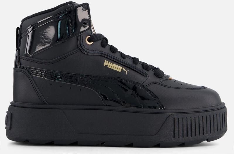 PUMA Karmen Rebelle Mid Sneakers zwart Synthetisch Dames
