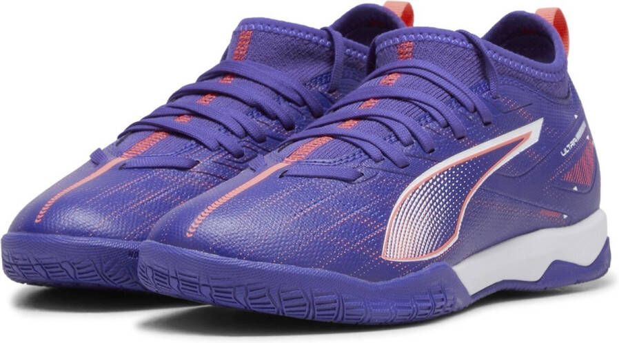 PUMA Kinder Fußballschuhe Low Ultra 5 Match IT + Mid Jr 108099 Lapis Lazuli- White-Sunset Glow