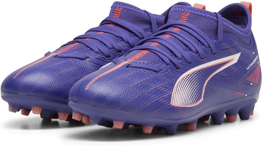 PUMA Kinder Fußballschuhe Low Ultra 5 Match MG Jr 108098 Lapis Lazuli- White-Sunset Glow