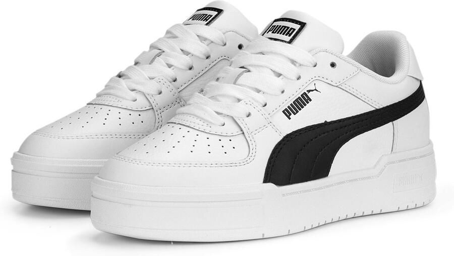 Puma California Pro sneakers wit zwart Imitatieleer Effen 35.5 - Foto 2