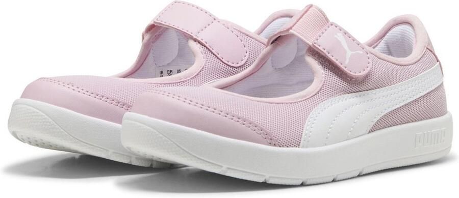 PUMA Kinder Schuhe Low Courtflex v3 Lina V PS 400578 Rose Mauve- White - Foto 2
