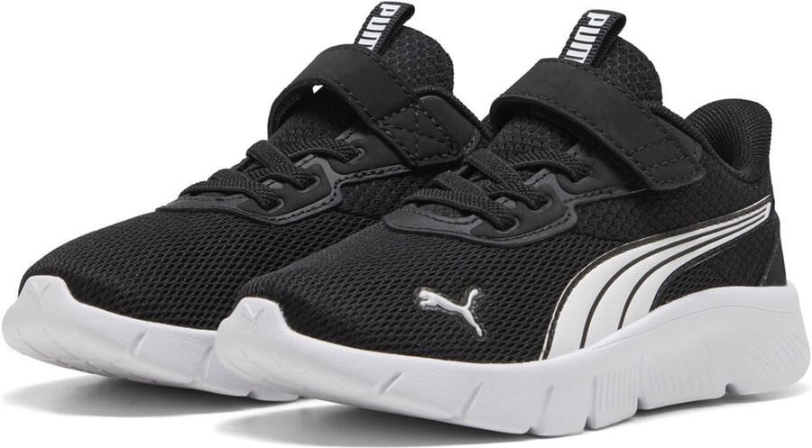PUMA FlexFocus Modern AC+PS Loopschoenen Kinder Sneaker Sportschoenen Unisex 401519 01 Zwart-Wit