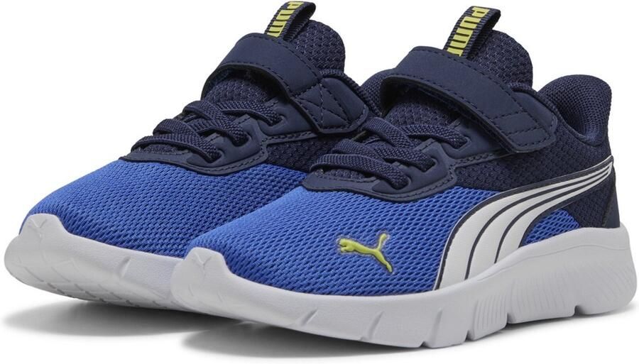 PUMA FlexFocus Modern AC+PS Loopschoenen Kinder Sneaker Sportschoenen Unisex 401519 02 Levendig Blauw Wit - Foto 3