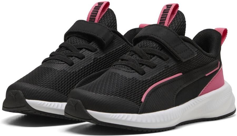 PUMA Kinder Schuhe Low Flyer 3 AC+ PS 401527 Black-Magic Rose- White