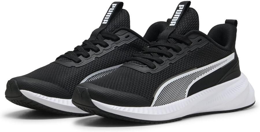 PUMA Kinder Schuhe Low Flyer Lite 3 Jr 401526 Black- White - Foto 3