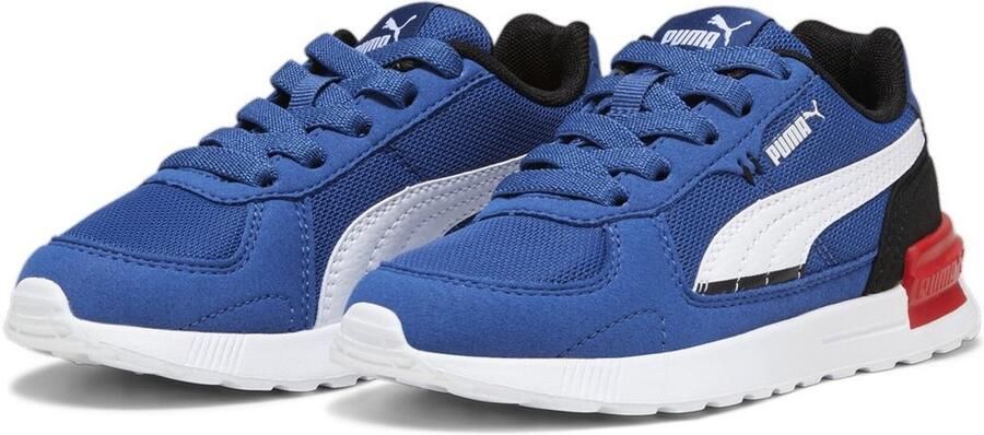 PUMA Kinder Schuhe Low Graviton AC PS 381988 Clyde Royal- White- Black