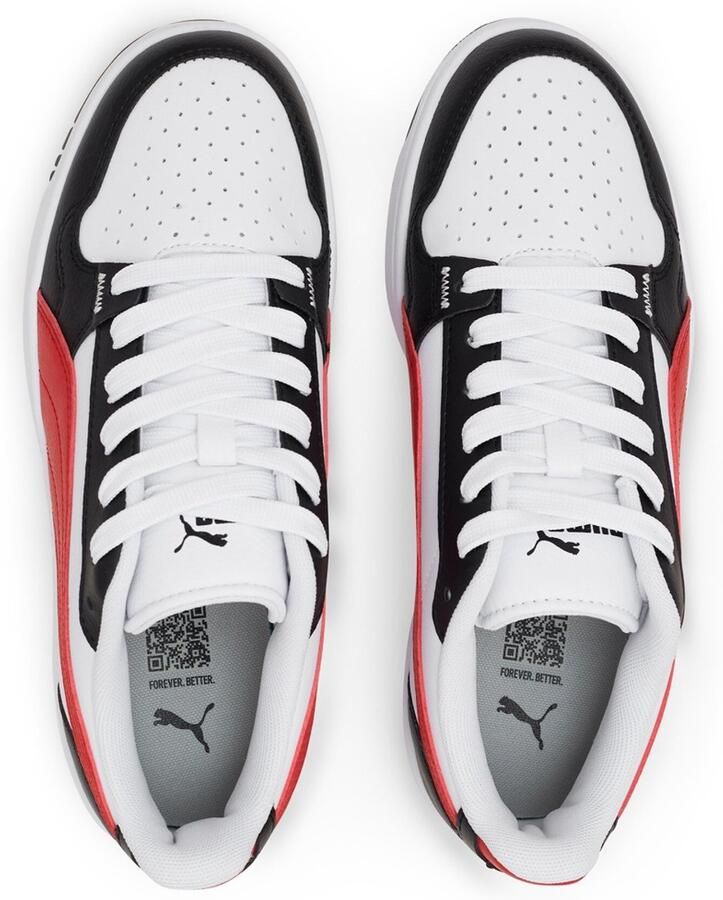 PUMA Kinder Schuhe Low Reb-L AC+ Inf 398996 White- Black