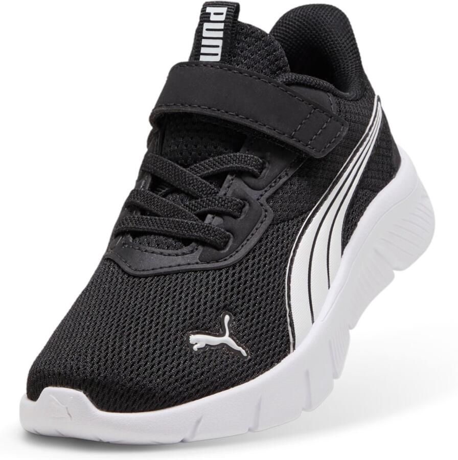 PUMA FlexFocus Modern AC+PS Loopschoenen Kinder Sneaker Sportschoenen Unisex 401519 01 Zwart-Wit
