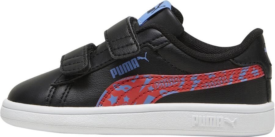 Puma Smash 3.0 L Masked Hero V sneakers zwart rood blauw Leer 20