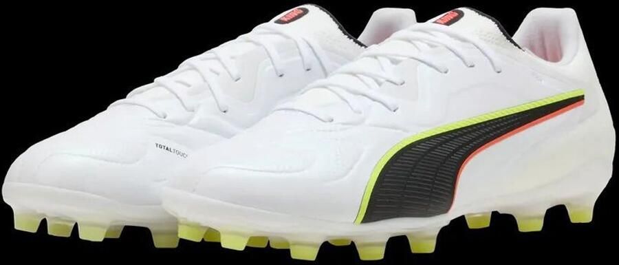 PUMA king 20 pro fg ag Voetbal schoen firm ground heren Wit
