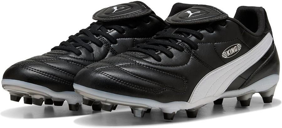 PUMA King Liga Fg ag Voetbalschoenen Zwart