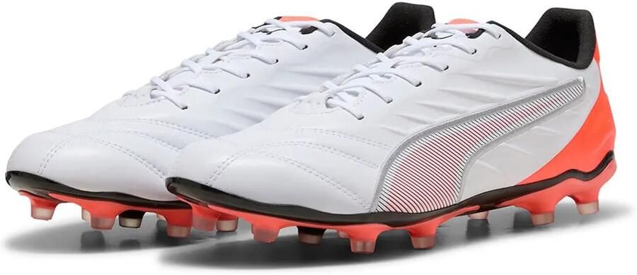 PUMA King Pro Fg ag Voetbalschoenen Wit