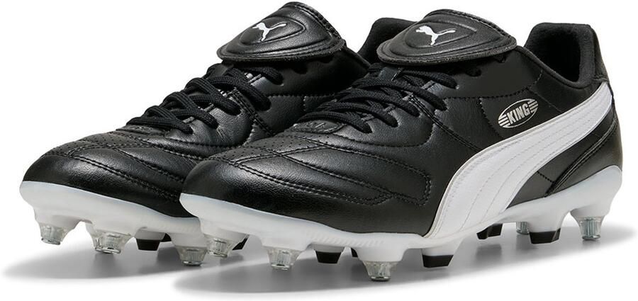 PUMA King Top Mxsg Voetbalschoenen Zwart