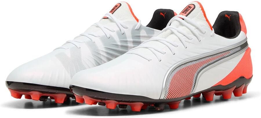 PUMA King Ultimate Mg Voetbalschoenen Wit 1 2