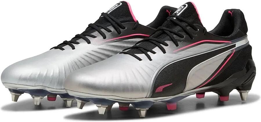 PUMA King Ultimate Mxsg Voetbalschoenen Zilver