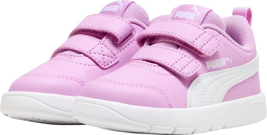 PUMA Lage kindersneakers met klittenband: Courtflex V3 V inf - Foto 4