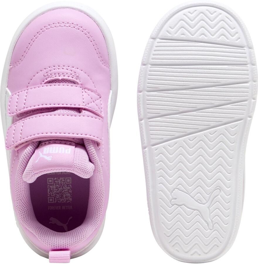 PUMA Lage kindersneakers met klittenband: Courtflex V3 V inf