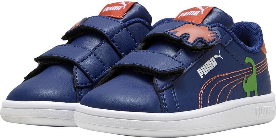 PUMA Lage sneakers met klittenband: Smash Dino - Foto 5