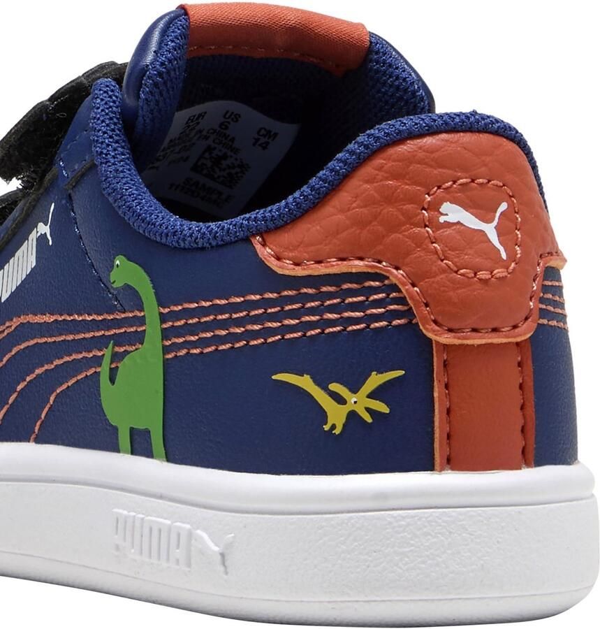 PUMA Lage sneakers met klittenband: Smash Dino