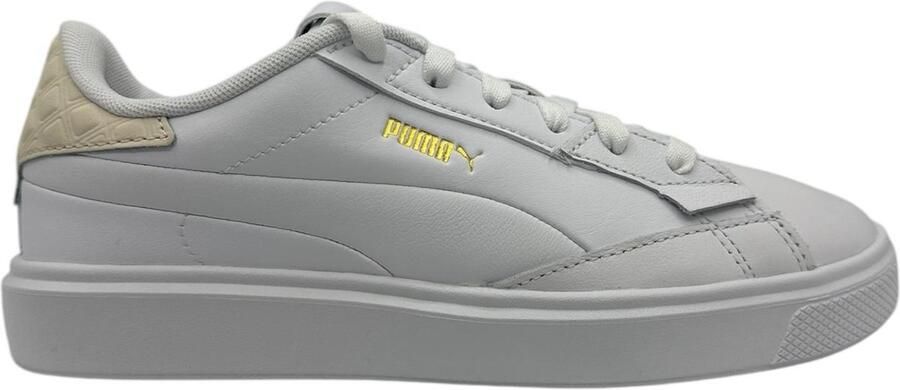 PUMA Lajla Sculpt Sneakers Dames Wit Beige
