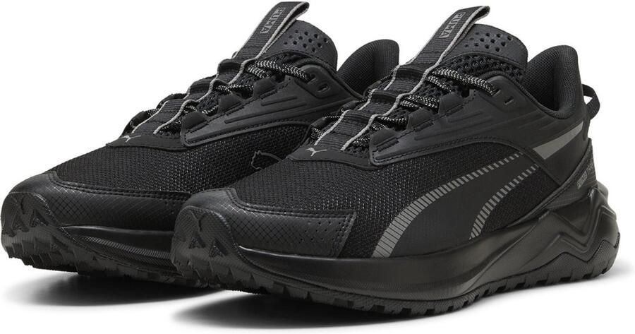 PUMA Laufschuhe Low Extend Lite Trail 379538 Black-Cool Dark Gray