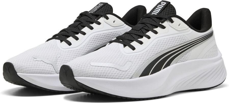 PUMA Laufschuhe Low Pounce Lite 310778 White- Black