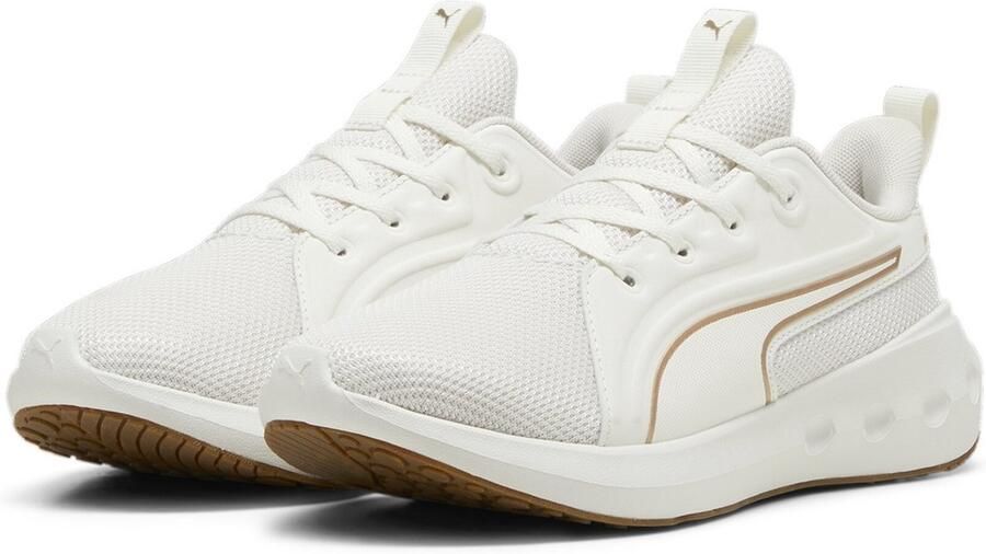PUMA Laufschuhe Low Softride Carson 310154 Warm White- Gold