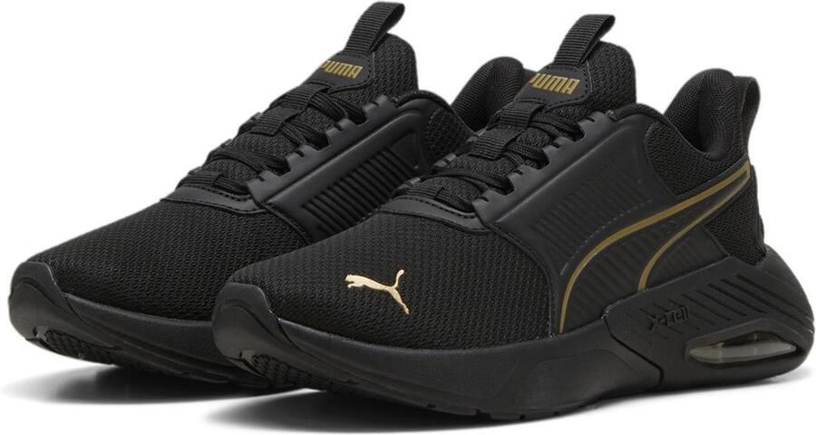 PUMA Laufschuhe Low X-Cell Nova FS 379495 Black-Gold
