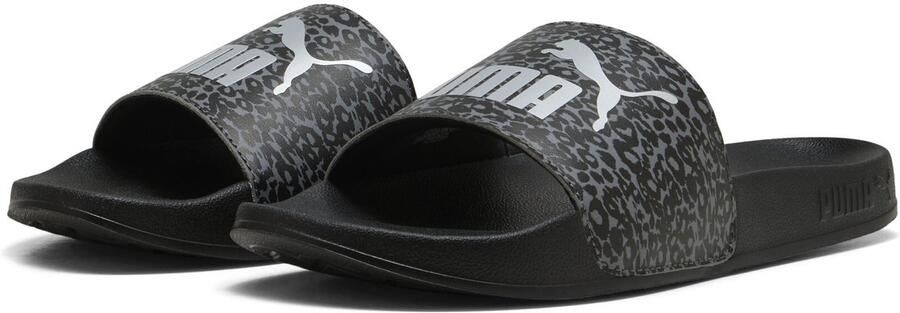 PUMA Leadcat 2.0 Feline Dames Slippers Soft Taupe-Chocolate Fondue