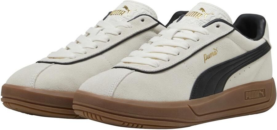 PUMA Sneakers Club Klassika SD Warm wit Zwart Goud - Foto 3