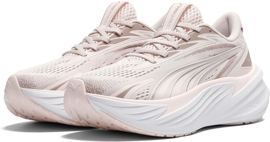 PUMA Maxima Pro Unisex Sportschoenen Jasmine Flower-Rose Latte- Silver - Foto 4