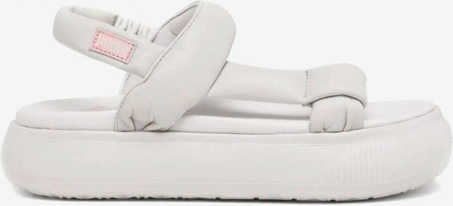 Puma Suede Mayu Summer Womens Nimbus Cloud Chalk Pink Schoenmaat 35+ Slides 383379 01 - Foto 2