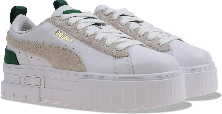 PUMA Mayze Gentle White Green dames sneakers - Foto 6
