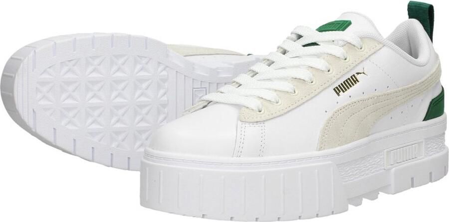 PUMA Mayze Gentle White Green dames sneakers - Foto 8