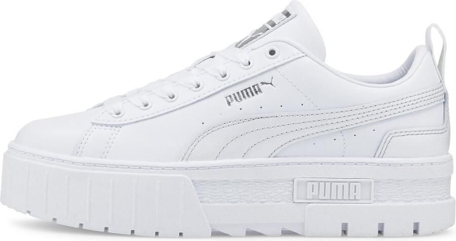Puma Mayze Glow Schoenen White Leer Synthetisch