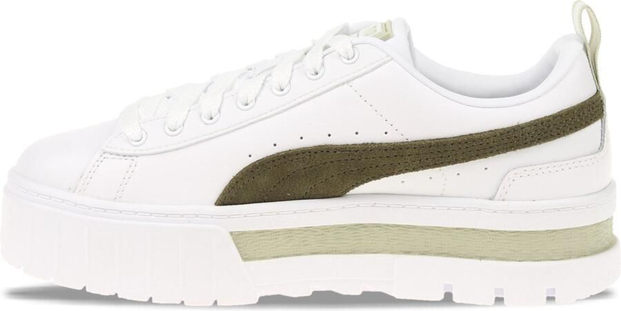 Puma Mayze Lth sneaker met suède details - Foto 5