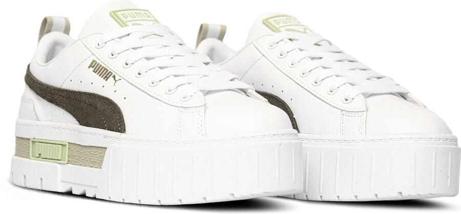Puma Mayze Lth sneaker met suède details - Foto 7