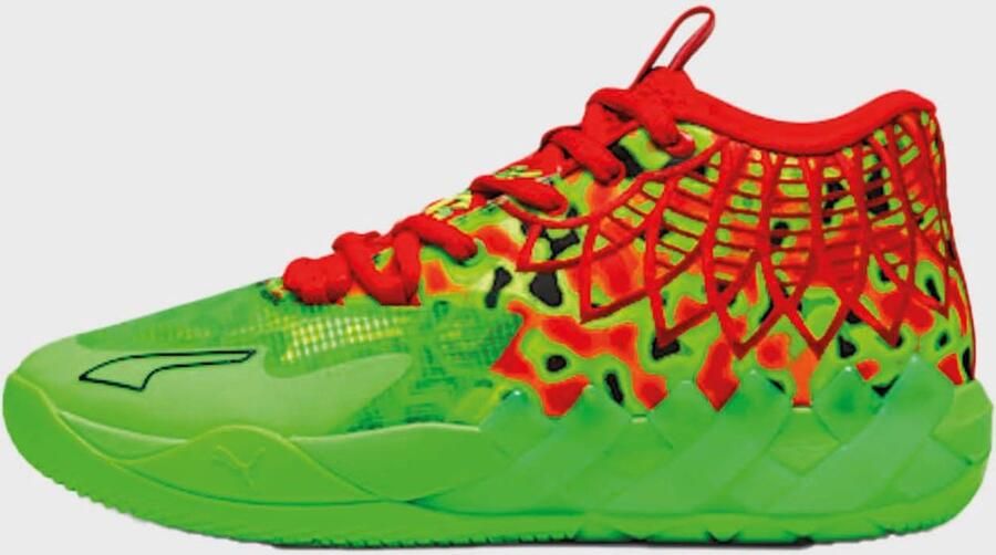 PUMA MB.01 Thermal Basketbalschoen Groen