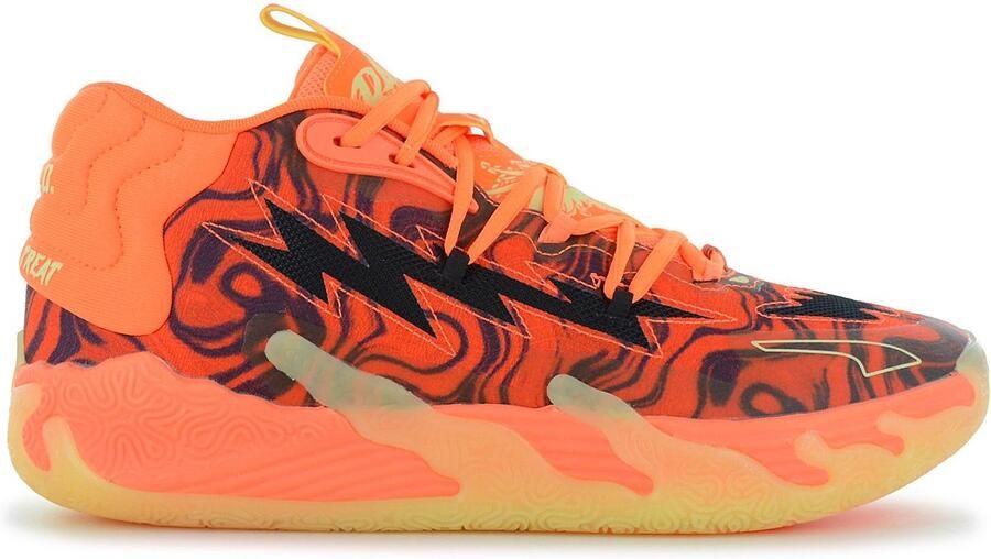 PUMA MB.03 Halloween LaMelo Ball Heren Sneakers Basketball Schoenen Oranje 311176
