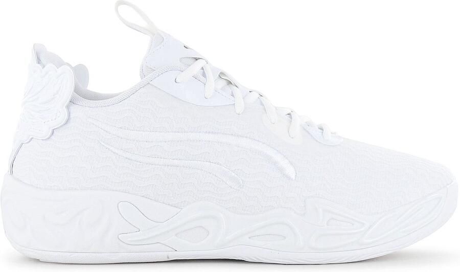 Puma Mb.04 Lo Ice White Heren Schoenen Wit Maat: 40 Mesh Synthetisch Foot Locker