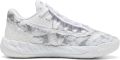 PUMA MB.05 Lo Team Basketbalschoen Wit Grijs - Wit