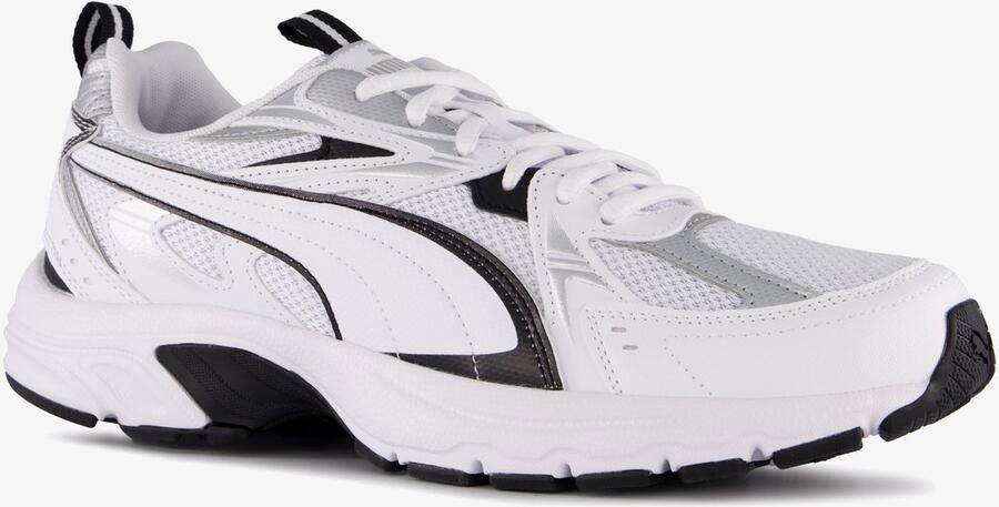 PUMA Milenio tech_ Unisex Sneakers White- Black- Silver - Foto 2