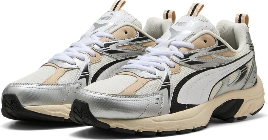 PUMA Milenio Tech sportschoenen unisex 402623 03 beige zilver