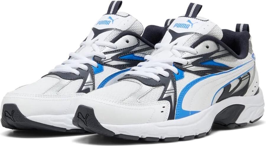 PUMA Milenio Tech sportschoenen unisex 402623 16 wit blauw