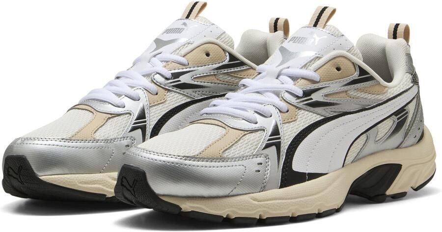 PUMA Milenio Tech sportschoenen unisex 402623 03 beige zilver