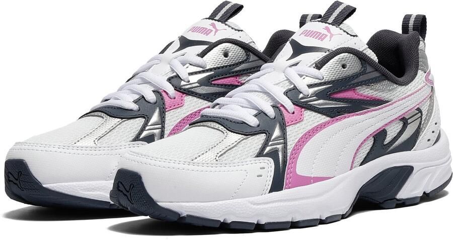 PUMA Milenio tech_ Unisex Sneakers White-Mauve Pop-Strong Gray